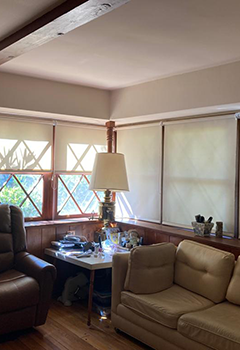 Custom Roller Shades in Laguna Beach