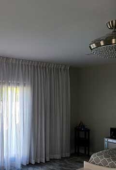 Elegant Motorized Drapery For Aliso Viejo Room