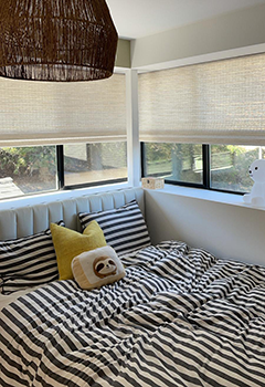 Wood Woven Shades for Kids Room in Rancho Santa Margarita